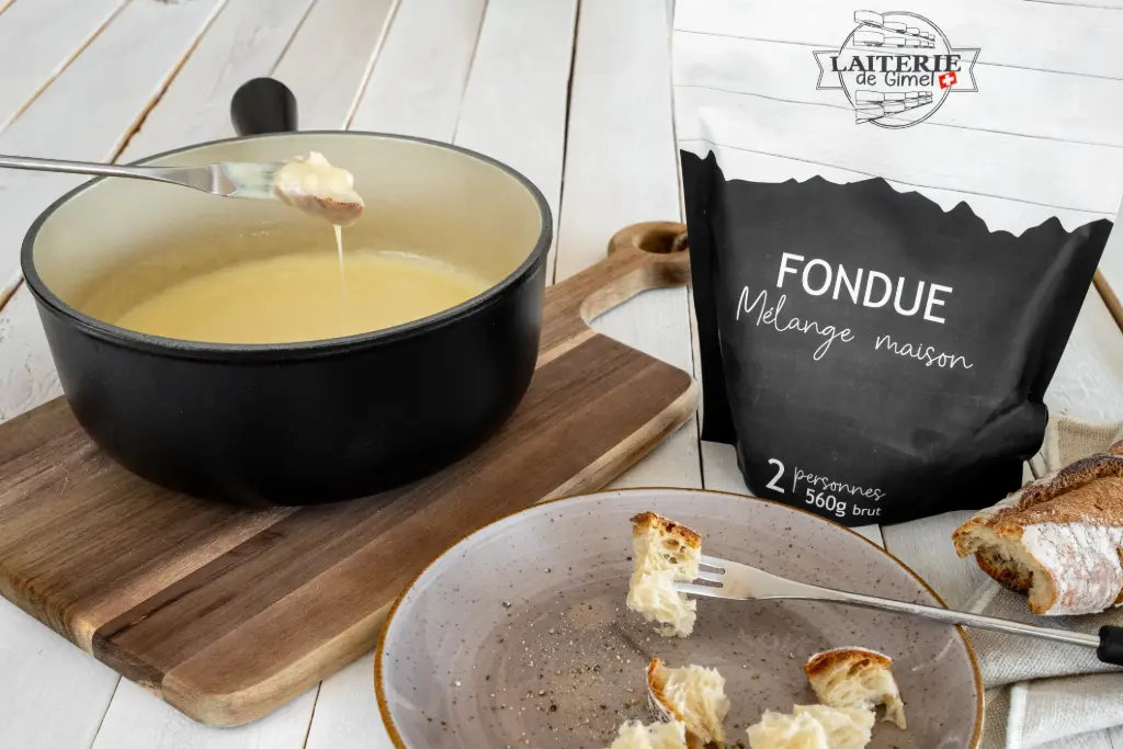 Mélange fondue sans vin